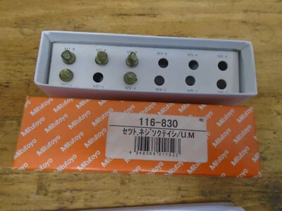 Puntas de yunque micrómetros Mitutoyo 116-830 Foto 1 de 2