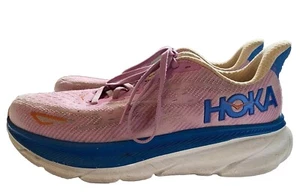 Hoka One One Clifton 9 Size 9.5 Pink Women’s Athletic Running Shoes Gym - Picture 1 of 10