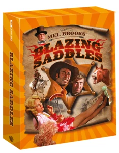 BLAZING SADDLES 50TH Anniversary Collectors Ed Steelbook 4k Box Set UK Import - Picture 1 of 5