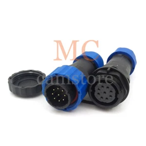 SD20 9Pin Circular Aviation Connector,Electrical Cable Connector Male Female 5A - Picture 1 of 7
