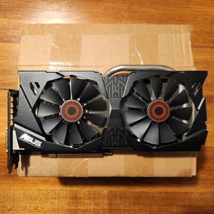 ASUS STRIX GTX 970 DirectCU II OC 4GB Nvidia GeForce Graphics Card (GPU) - Picture 1 of 11