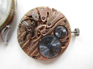 Movimiento de reloj vintage Diwen 29 mm, esfera y estuche - para repuestos - Imagen 1 de 4
