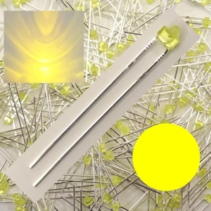 LED 1,8mm Gelb diffus Stückzahl wählbar 1/10/25/50 Stück F7/2 - Picture 1 of 1