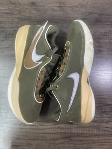 Nike LeBron XX 20 “Olive Green” (DV1193-901) Mens size 4.5 / Women’s Size 6 - Picture 1 of 6