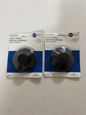 Set Of (2) Garbage Disposal Drain Stop InSinkErator STP-PL Kitchen Sink Stopper - Image 1 of 4