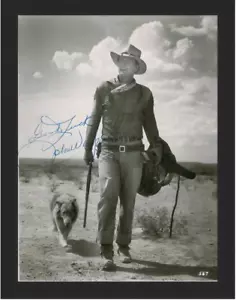 Foto PP autografiada firmada y enmarcada de John Wayne - Imagen 1 de 3