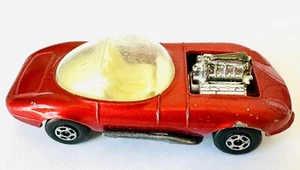 MATCHBOX LESNEY SUPERFAST NO. 36d HOT ROD DRAGUAR (1970) IN RED - Picture 1 of 5