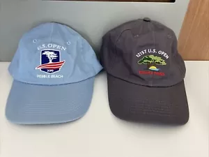Lot of 2 Hats USGA Member U. S. Open Pebble Beach 2019 Blue Torrey Pines 2021 - Picture 1 of 7