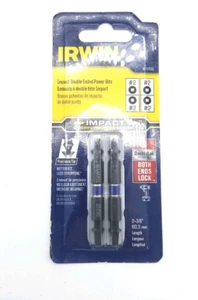 Irwin Industrial Tool Co 1870986 #2 Impact doppelseitige Power-Bits, 2er-Pack - Bild 1 von 2