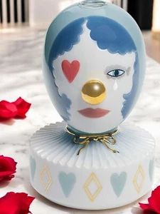 Lladro The Masquerade III Bud Vase. Von Jaime Hayon. Golden Lustre Glossy Porcela - Bild 1 von 2