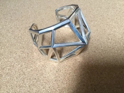 Links of London Flutter & Wow Statement Cuff Sterling Silver Bracelet - Image 1 of 4