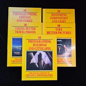 The Kodak Library of Creative Photography: 5Volume Set Time Life Books 1980's - Picture 1 of 8