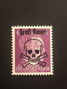 Alemania 1945 Post Segunda Guerra Mundial Sobreimpresión local (GRAN ROSA) 6 Rpf. MNH #425 - Imagen 1 de 2
