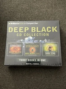 Deep Black CD Collection: Deep Black, Biowar, Dark Zone by Stephen Coonts: New - Picture 1 of 3