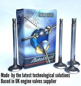 4 EXHAUST VALVES FIT TO 13202-AA371Eng.EJ 25 - Legacy 2.5 EX - Picture 1 of 8
