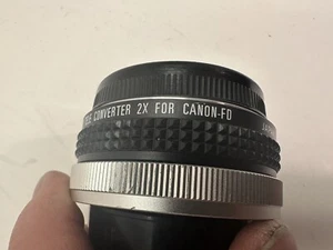 SUPER ALBINAR Auto Tele Converter 2X for Canon FD Lens Mounts Hard Case - Picture 1 of 6