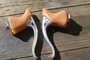 Suntour Superbe Pro Brake Levers Anatomic Gum Hoods NOS CB-2200 - Picture 1 of 9