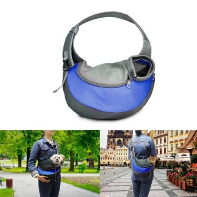 New Pet Cat Dog Puppy Carrier Travel Shoulder Backpack Sling Bag - Image 1 of 4