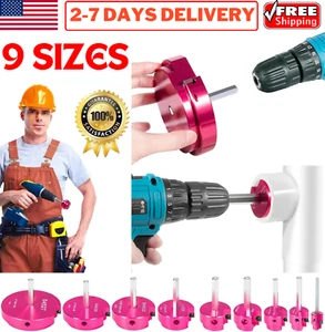 9 TAMAÑOS Escariadores de Tubería de PVC Montaje de PVC Plástico ABS Socket Saver para Taladros de 1/2" - Imagen 1 de 33