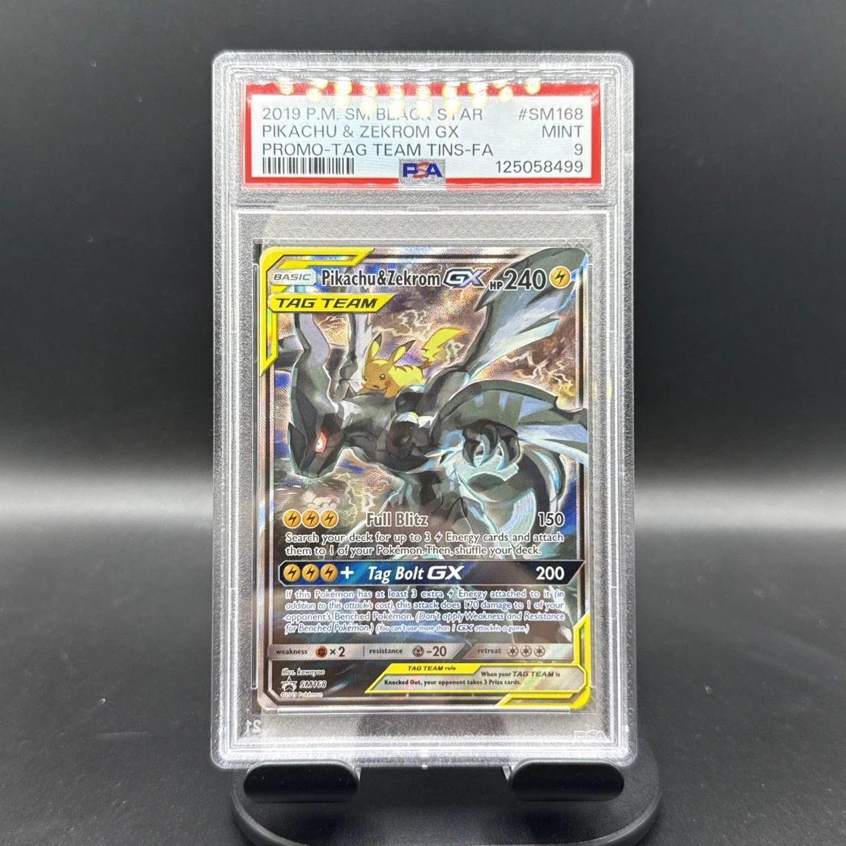 Pikachu & Zekrom GX SM168 Sm for sale | eBay