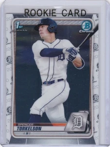 Spencer Torkelson Rookie Card 2020 Bowman Chrome Baseball 1st RC Detroit Tigers  - Bild 1 von 2