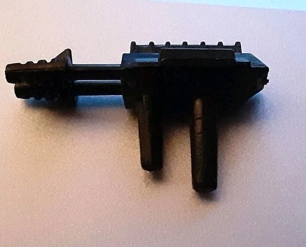 Secret Wars Gun Mattel 1984 accesorio de arma negra Magneto Iron Man Kang raro ** Foto 1 de 1