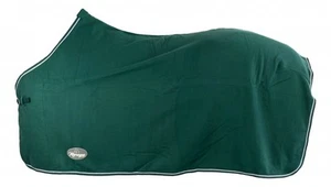 Coperta sudorazione ECONOMIC Marengos verde abete 115-165 cm coperta in pile coperta per stalla NUOVO - Foto 1 di 3