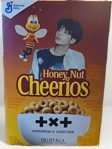 K-Pop Tomorrow x Together TAEHYUN CutOut General Mills Honig Nuss Cheerios Müsli - Bild 1 von 7