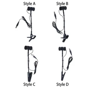 Kabelgebundenes Mikrofon für Musikinstrument Clip auf Mikrofon Tragbar für Musik - Bild 1 von 26