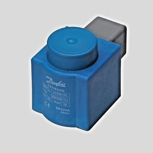 018F6193 Danfoss Solenoid Valve Coil ,DIN Spade IP20 NEW. - Picture 1 of 3