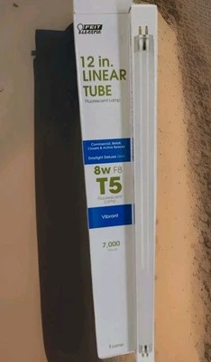 Feit Electric Linear Fluorescent Light Bulb 6 Pack  T5 8W F8T5/D/RP - Image 1 of 4