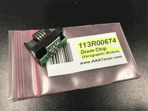 Drum Chip (Xerographic Module) for Xerox 113R00674, 113R674 Refill - Picture 1 of 3