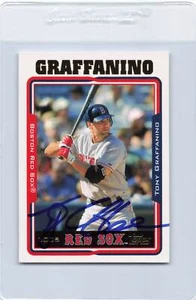 Tony Graffanino 2005 Topps #UH65 firmado automático *J2677 - Imagen 1 de 2