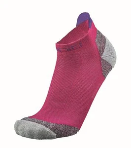 wapiti run rs02 merino trainer 3580 fuchsia socks running sock - Picture 1 of 3
