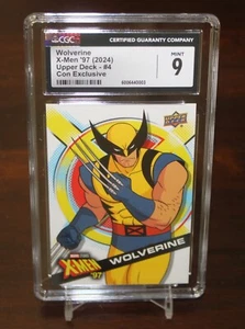SDCC 2024 EXCLUSIVE UPPER DECK MARVEL X~MEN '97 WOLVERINE CGC 9 MINT - Bild 1 von 2