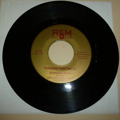 KY BLUEGRASS 45 RPM RECORD - CLARENCE WALLS - REM 376 - Image 1 of 2
