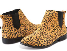 ❤️ JOULES LUXE WESTBOURNE SIZE 5 LEOPARD PRINT CHELSEA ANKLE BOOTS ANIMAL PRINT