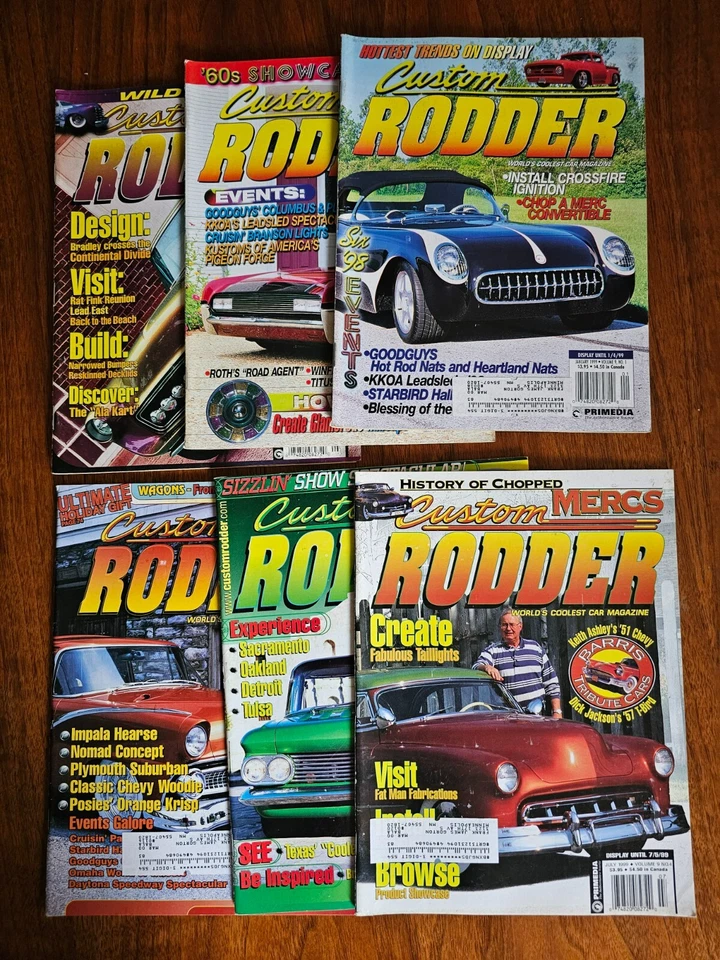 Magazine Custom Rodder  1999 Jan Mar May Jul Sep Nov U-Pick - Image 1 of 1