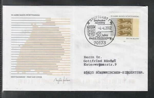 LA 105 ) Germany 2002 - 50 years Baden-Wuerttemberg of beautiful FDC - Picture 1 of 1