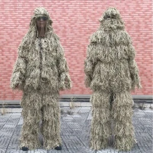 CS Bionic Grass Ghillie Suit Yowie Sniper Camouflage Suit Rifle Cover Hunting  - Picture 1 of 8