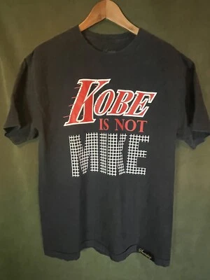 Vintage Sneaktip Kobe Is Not Mike Basketball Shirt sz Large streetwear nike - Image 1 of 4