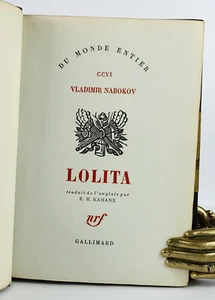 📖 Vladimir NABOKOV - Lolita. Originalausgabe 1959. EX NUM 1/86 auf PUR DRAHT - Bild 1 von 12