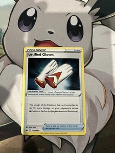 Guanti giustificati 143/198 Agghiacciante Regno Regolare Non comune Carta Pokémon  - Foto 1 di 2