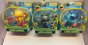 LOTE FIGURAS PAC-MAN GHOSTLY ADVENTURES. BANDAI NEW IN BOX. PAC MAN PACMAN - Imagen 1 de 10