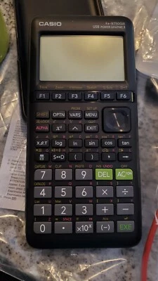 Casio fx-9750GIII Graphing Calculator Black= New No Box - Image 1 of 4