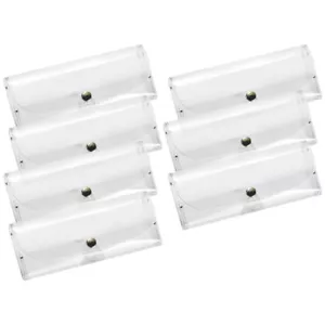 7pcs Plastic Eyeglasses Storage Case Hard Shell Glasses Case Eye Glasses Case - Picture 1 of 12