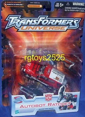 Transformers Robots In Disguise Universe Ratchet New Factory Sealed 2003 - Image 1 of 2
