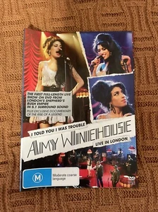 Back to Black/I Told You I Was Trouble by Amy Winehouse (Dvd, 2007) - Picture 1 of 6