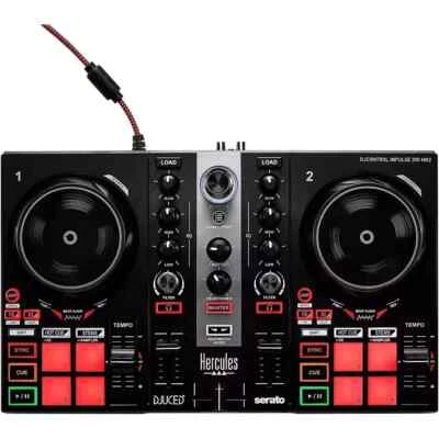 Hercules DJ Control Inpulse 200 MK2 2Channel DJ Controller for Serato DJ Lite - Image 1 of 4