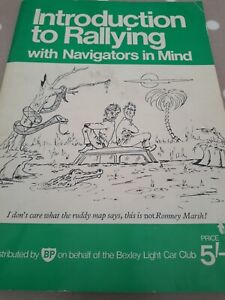 Introduction To Rallying With Navigators In Mind 